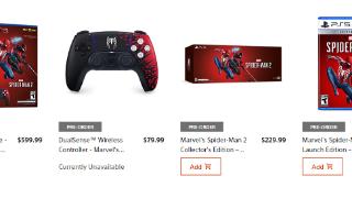 索尼 PS5 蜘蛛侠限量版套装开启预订，599.99 美元