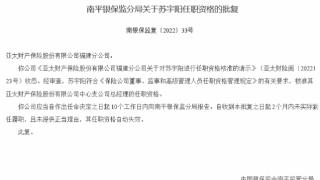 亚太财险福建分公司2宗违规被罚 财务数据不真实等