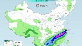 贵州至长江中下游地区强降雨频繁