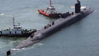 “能让‘战斧’弹雨倾盆而下的美国核潜艇来到釜山”