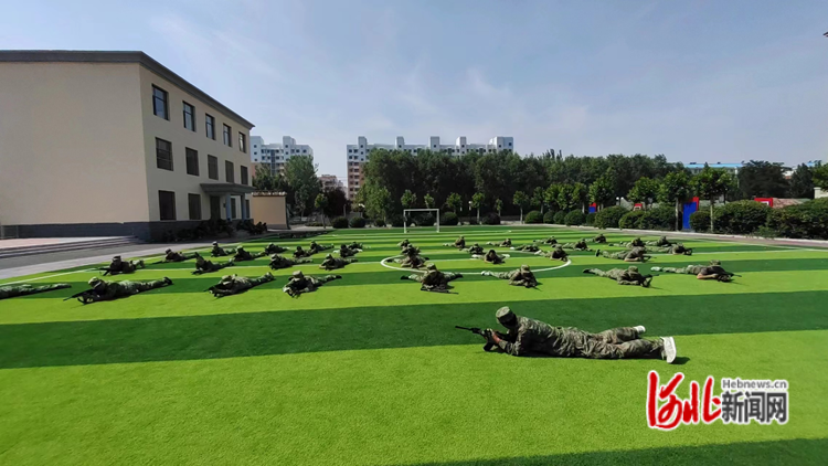 邢台南宫市开展基干民兵训练