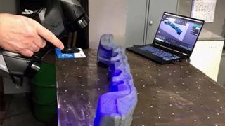 锻造部件尺寸测量高精度3D扫描检测尺寸精度技术方案