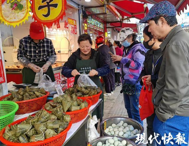 清明卖粽子？南京有小店一天卖出两三千个