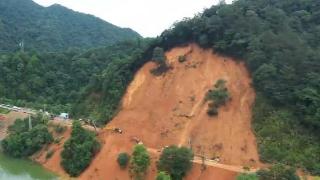 江西上饶玉山县发生山体塌方