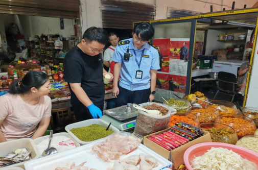 湖北省计量院鄂州分院配合鄂州市市场监管局开展电子计价秤计量监督交叉检查行动