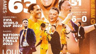 荷兰队官方海报致敬范加尔：谢谢你所做的一切，教练！