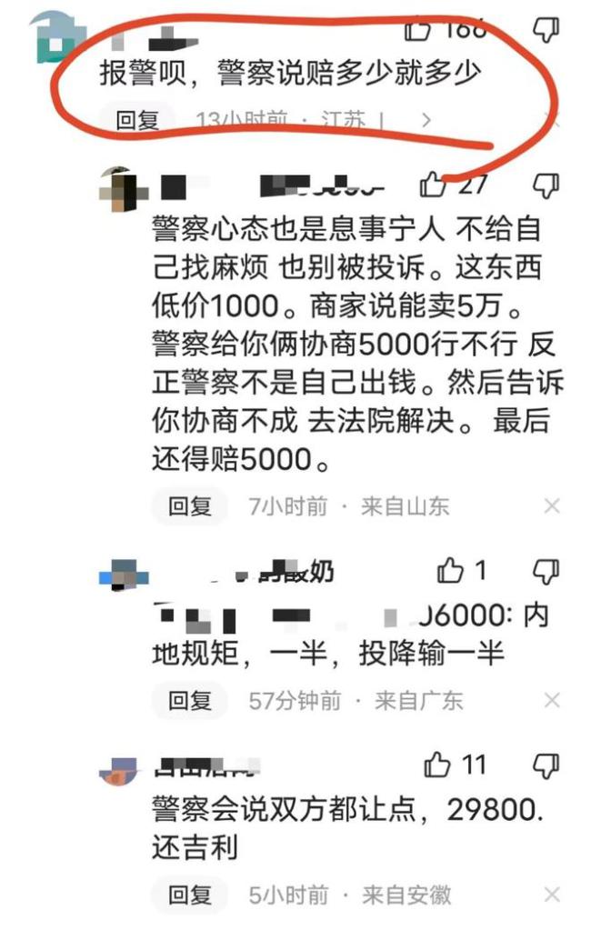 女子弄碎翡翠被店家索赔3万，当事人回复：报警了