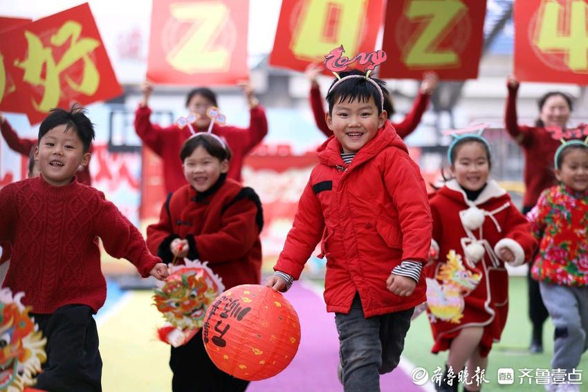 你好，2024！孩子们喜迎新年