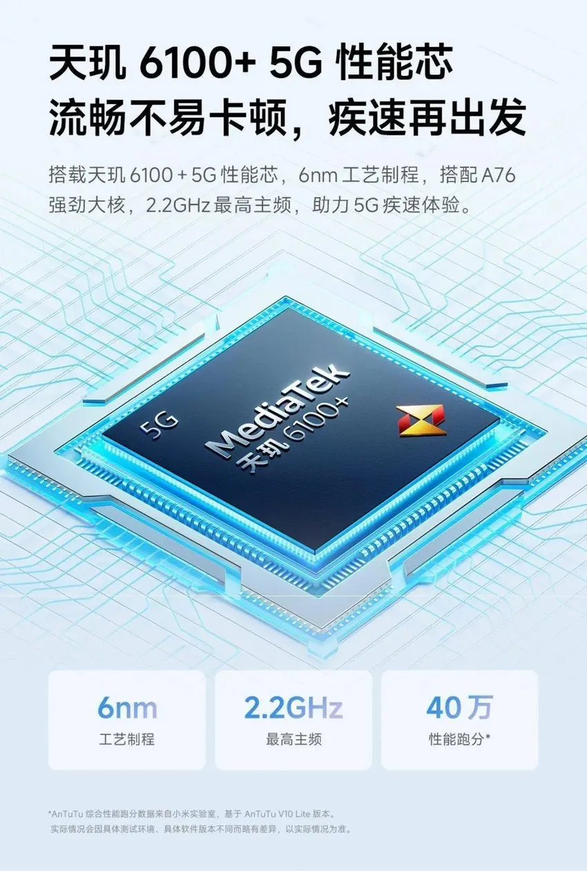 最便宜的 5G 手机，Redmi 13C上架小米商城