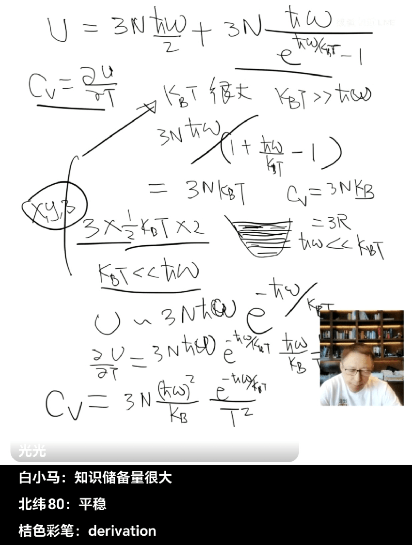 如何计算固体的比热容？《张朝阳的物理课》介绍谐振子在固体物理中的应用