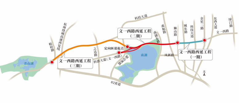 文一西路西延工程一期全线通车 运溪路至城东路隧道段上下运溪高架有变化