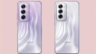 朱一龙代言opporeno12：等深四曲屏