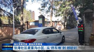 张湾社区龚家沟小区：从“停车难”到“都挺好”