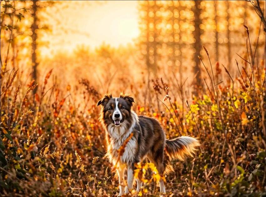 自闭症男孩第一次交到朋友，看到他自愿与服务犬，妈妈默默流泪