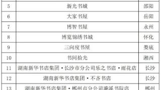 2023年度湖南最美书店名单公布 18家书店入选