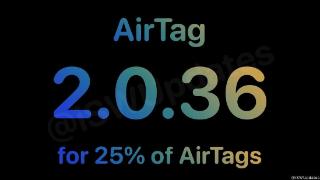 苹果为airtag发布2a36（2.0.36）固件更新