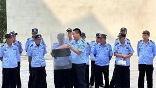 潍坊滨海治安大队组织开展校园专职保安员培训活动