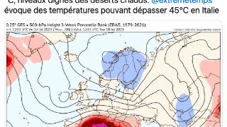欧洲燥热警告：巴黎“热死人”风险最高！西班牙地表超60℃