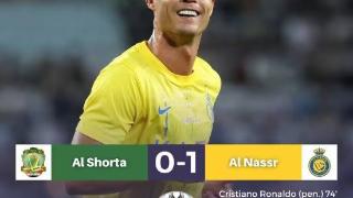 阿拉冠：马内造点C罗破门 利雅得胜利1-0巴格达警察晋级决赛