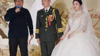 两代拥军人婚礼现场演绎最动人乐章