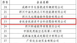 场景数字化变革先行者，1919上榜四川新经济企业100强