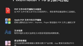 pixelmatorpro新增pdf文本编辑、文本图层轮廓