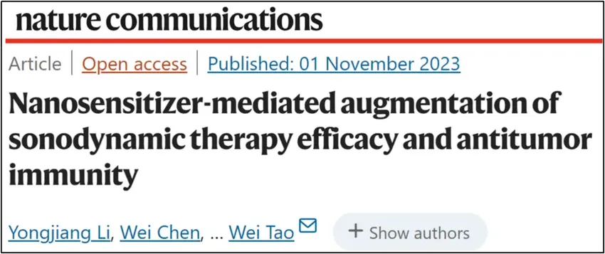 科学家用纳米技术递送生命活动调节指令，开发重大疾病治疗新策略