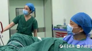 菏泽市妇幼保健院妇科宫腔镜下成功切除一巨大黏膜下子宫肌瘤