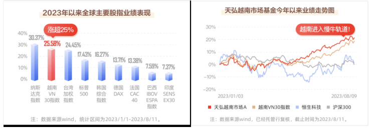 今年以来标的指数涨幅超25%，越南基金火了！