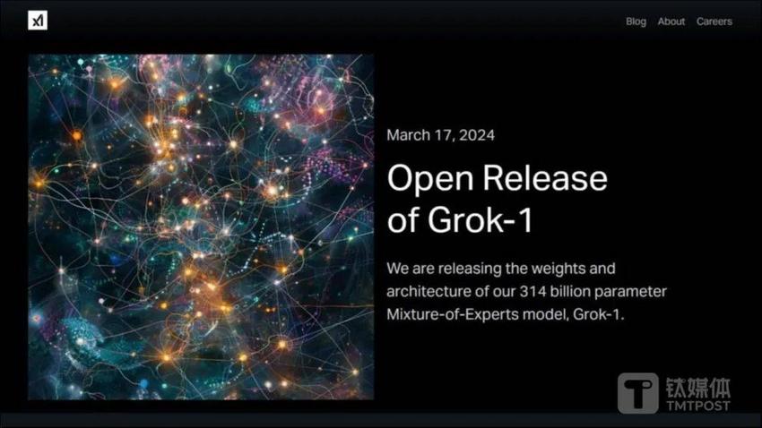 马斯克打脸OpenAI！全球最大模型Grok-1开源