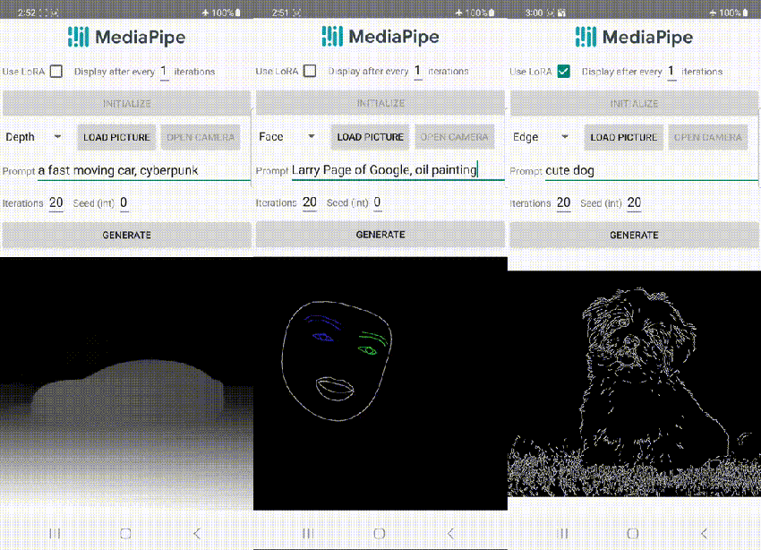 谷歌发布 MediaPipe Diffusion 插件