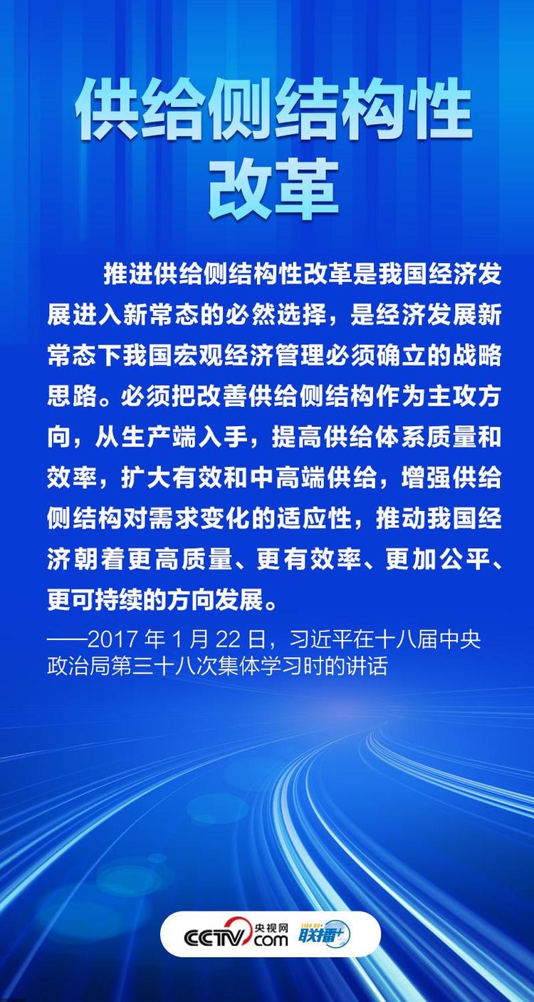 联播+丨十个关键词读懂习近平的“经济公开课”