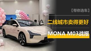 小鹏MONA M03前线战报：50%对比秦L，50%买中配，二线城市卖得更多