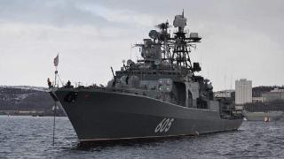 乌官员称俄大型反潜舰起火 俄暂无回应