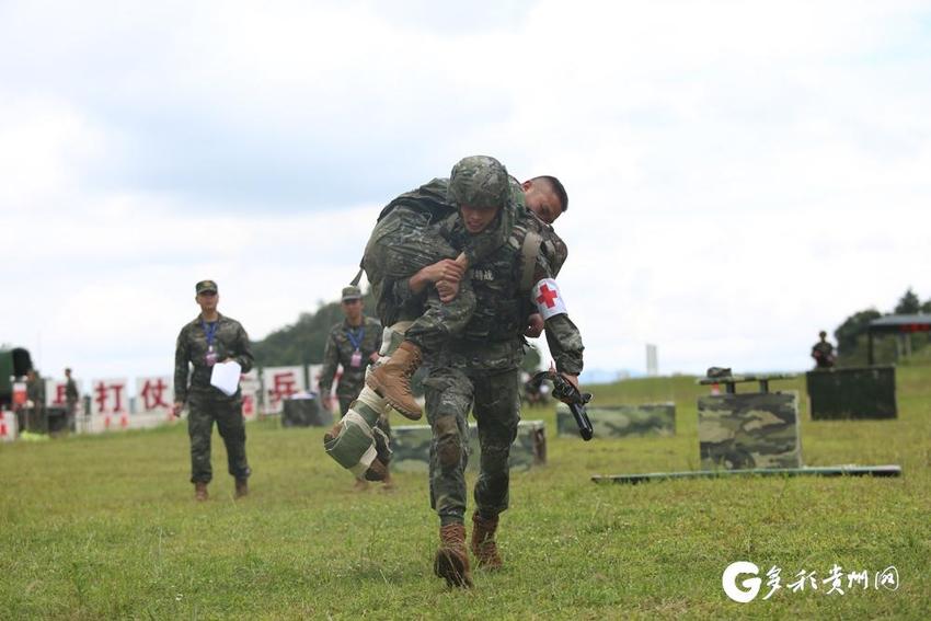 【高清组图】武警六盘水支队后勤比武竞技 保障尖兵各显“神通”