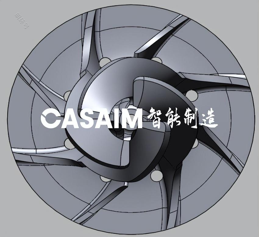 大型泵类设备3D扫描曲面尺寸测量逆向建模外观设计CASAIM