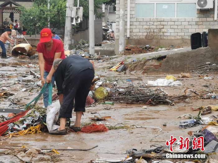 实探洪水退去后的北京村庄：一切正渐渐恢复