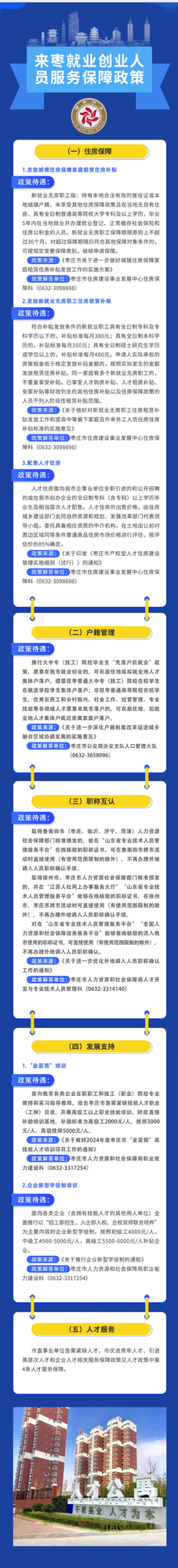 涉及6个方面共66条！枣庄市“榴枣归乡”政策清单出台