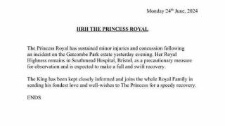 英国王室73岁公主坠马失忆