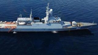 俄罗斯护卫舰与中国军舰在菲律宾海进行联合巡逻