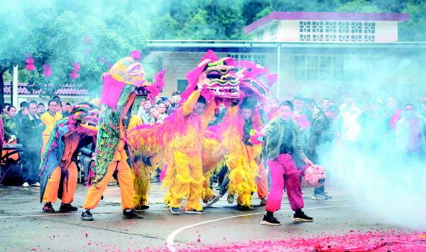 宛田瑶乡重启庙坪“禁风节”