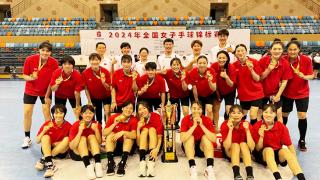 喜报！泰安市体校输送运动员助力山东女子手球队首夺2024年全国女子手球锦标赛冠军