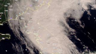 台风卡努已在韩国庆尚南道沿海登陆，10日夜晚我国东北风雨开启核心时段