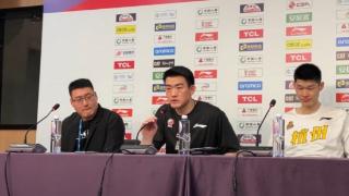 王博：回到杭州以后感受到了主场球迷们的支持和热爱