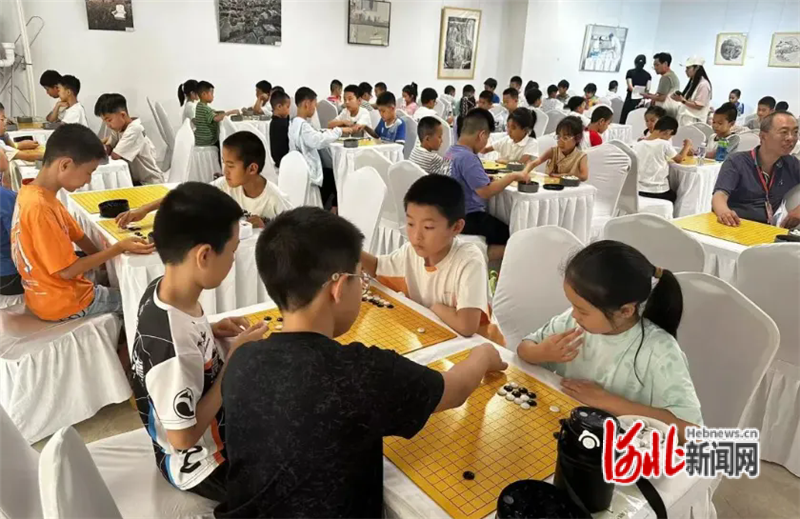 石家庄市桥西区青少年围棋擂台赛开赛