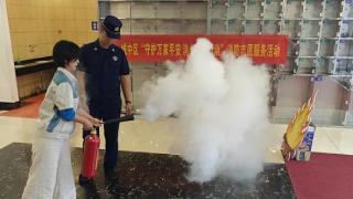广西中烟柳州卷烟厂联合开展消防安全知识普及活动