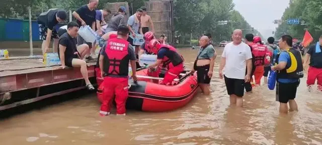 83人成功转移当地1600余名群众｜西安高新区驰援河北抗洪抢险救援力量平安归来