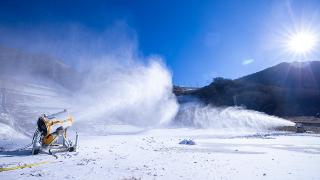 国家高山滑雪中心启动2024—2025雪季造雪工作