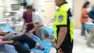 女子吐血情况危急，阳谷交警争分夺秒紧急护送医院