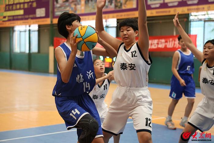 2024年中国小篮球系列活动山东省小篮球联赛省级赛（泰安赛区）激情开赛